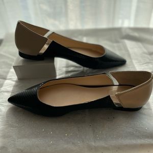 Zara two tone flats